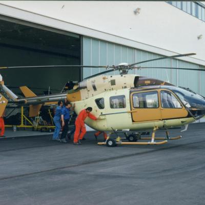 Prototype EC145 msn 9001 (© Eurocopter)